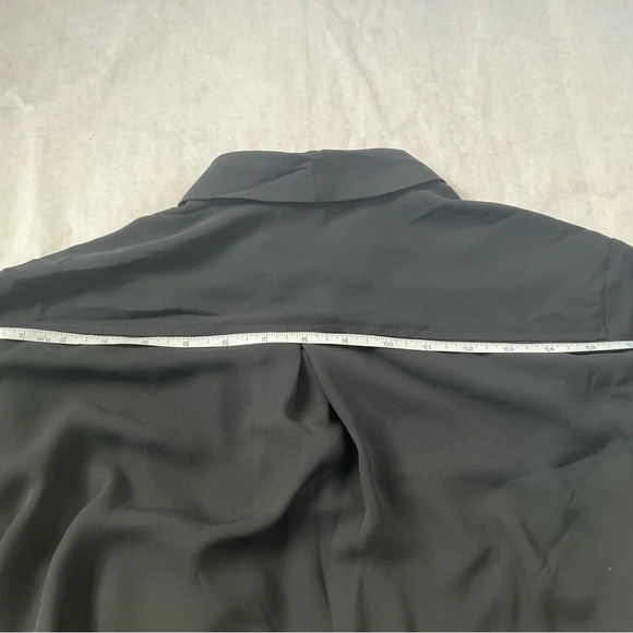 violeta by MANGO Women's Blouse Size Medium Back Classic NWT - Picture 8 of 9